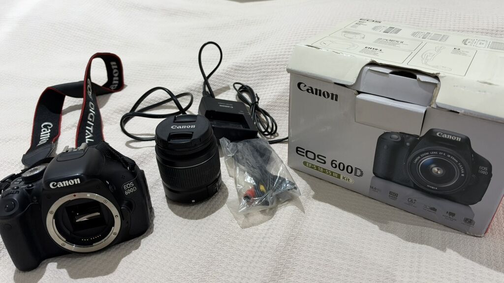 Canon EOS 600D fotoaparat dəsti 1-2 dəfə istifadə olunub. Problemi — Fotoaparat, Bakı