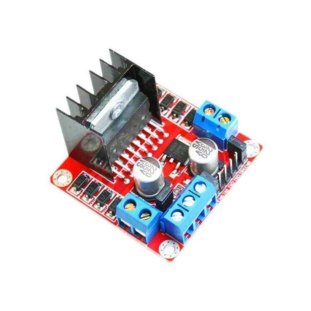 L298N Cüt Motor Sürücü Kartı L298N əsaslı cüt motor sürücü kartı — Noutbuk ehtiyat hissələri, Bakı