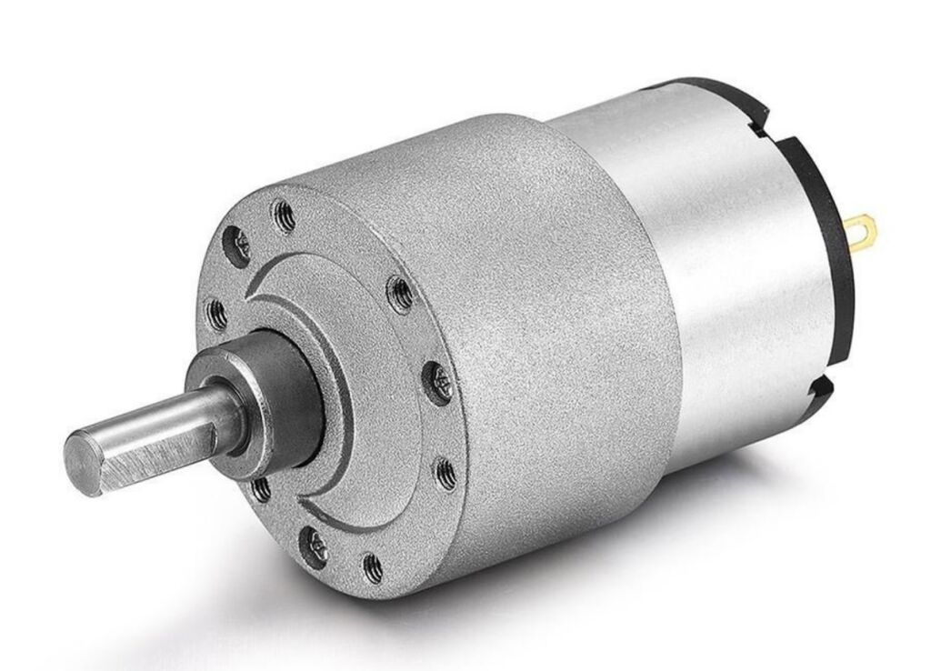 12V 7 RPM 37mm Reduktorlu DC Motor Metal dişlili, yüksək torklu 12V — Transmissiya, Bakı (2)