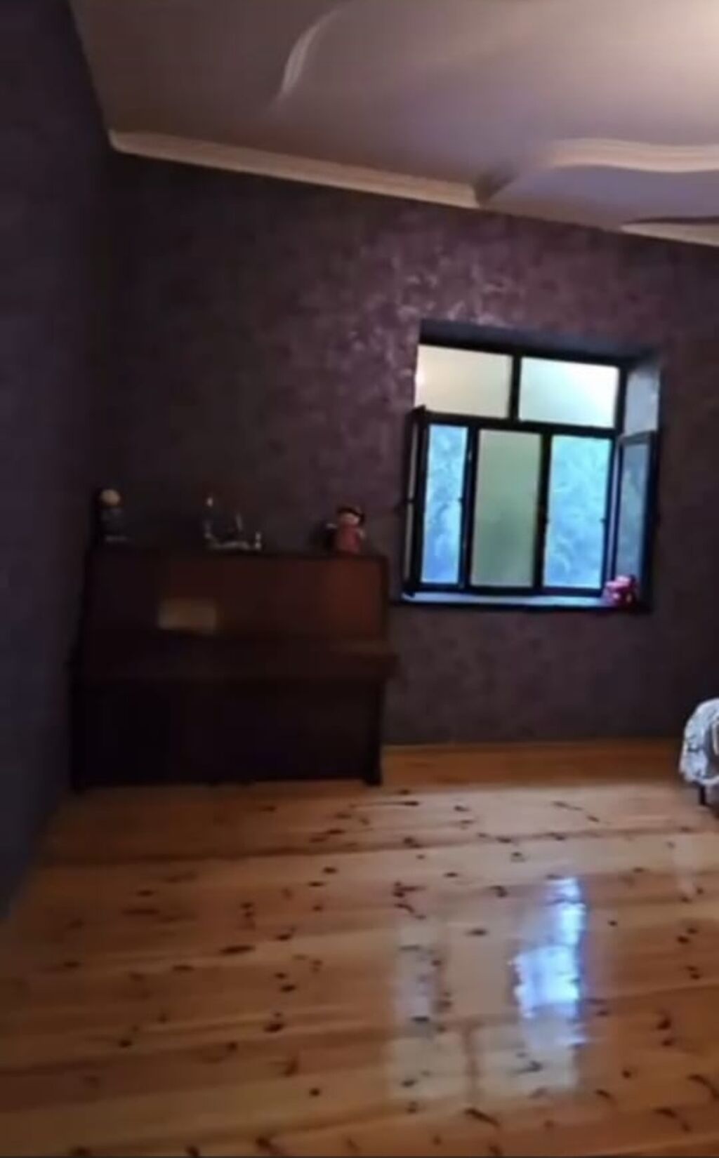 3 otaqlı həyət evi - Plan: işıqlı qonaq otağı, 2 yataq otağı, mətbəx — Ev, villa, Ağdaş
