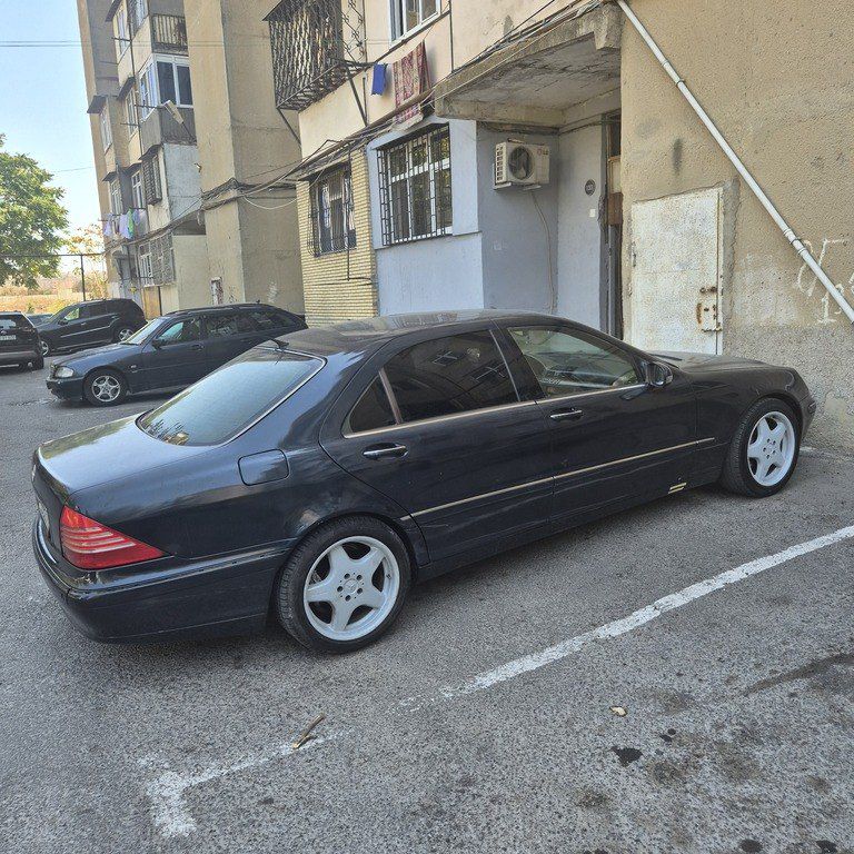 Mercedes S 320, 3.2 L, 1999 il, 268 000 km — Avtomobillər, Bakı (4)