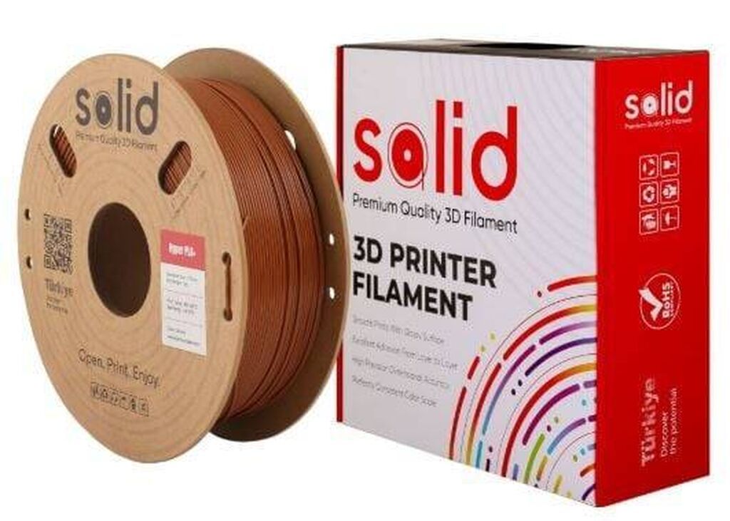 Solid Filament Hyper PLA+ Qəhvəyi – 1 kq Yüksək sürətli və sabit — İstehlak malları və aksesuarlar, Bakı (4)