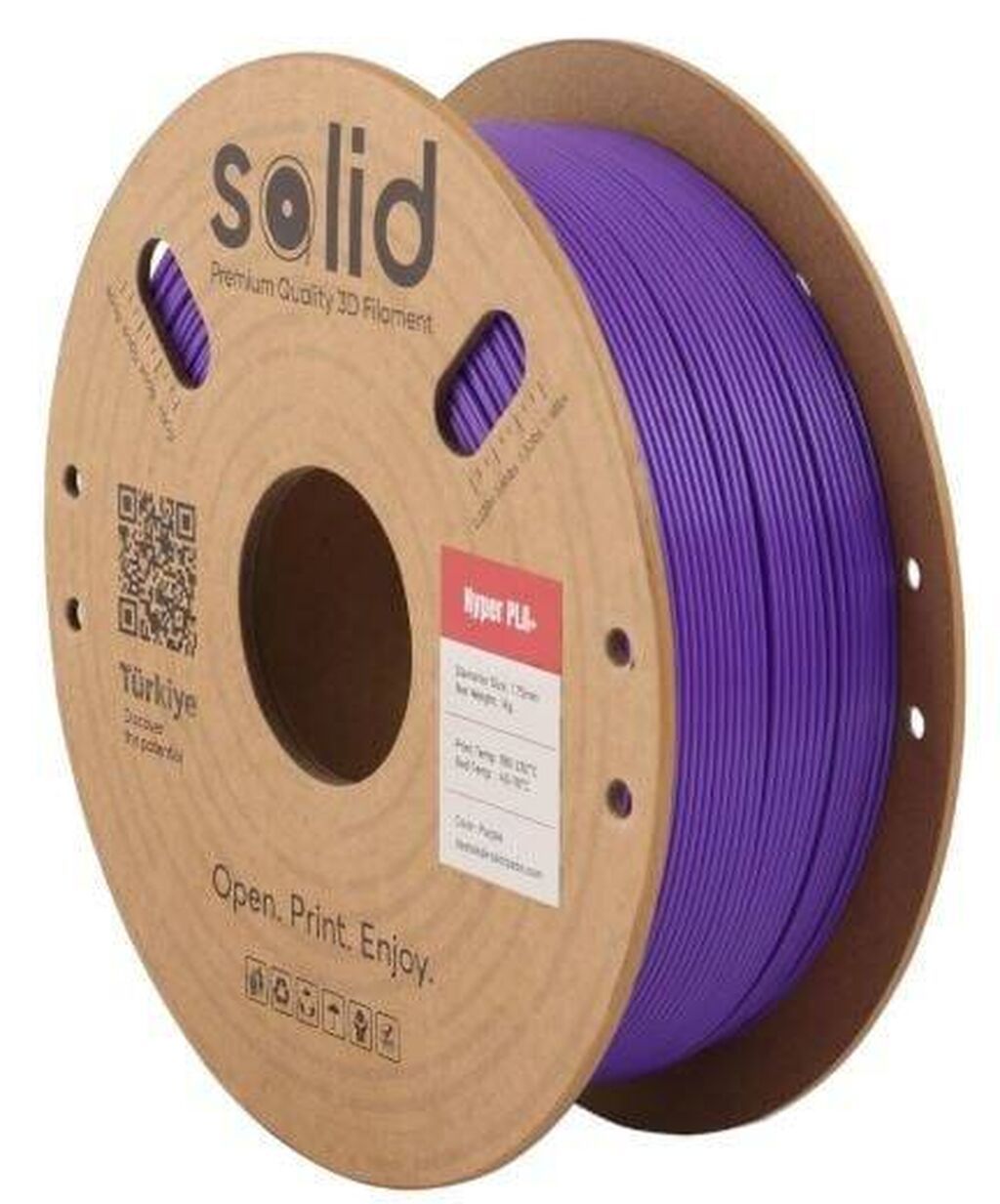 Solid Filament Hyper PLA+ – Bənövşəyi, 1 kq Yeni nəsil, yüksək — İstehlak malları və aksesuarlar, Bakı (2)