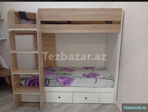 İkimərtəbəli çarpayı satılır — Xırdalan