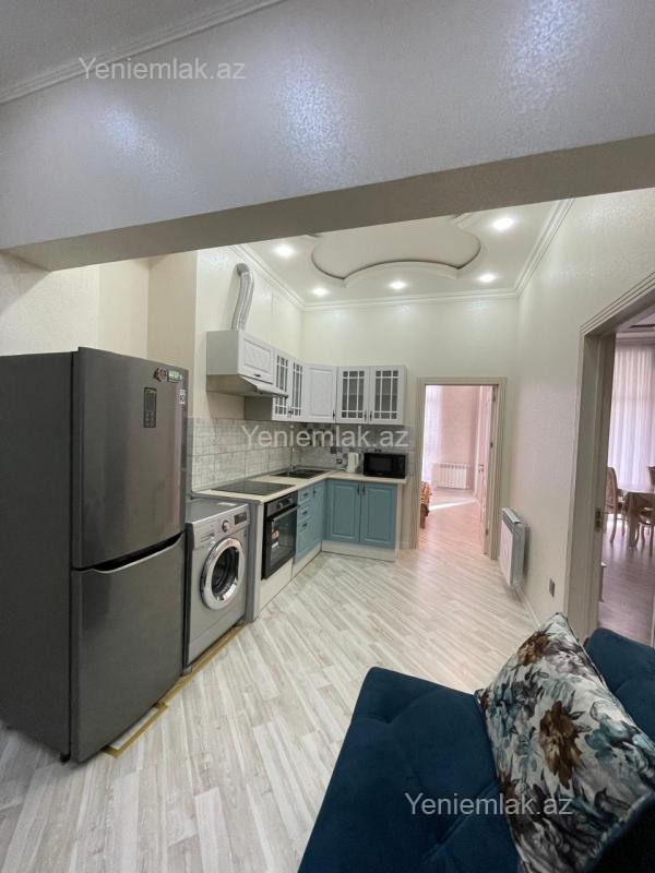 Kirayə 2 otaqlı Bina evi menzil (Yeni tikili), 70 m², Nərimanov rayonu — Mənzil, Bakı (4)