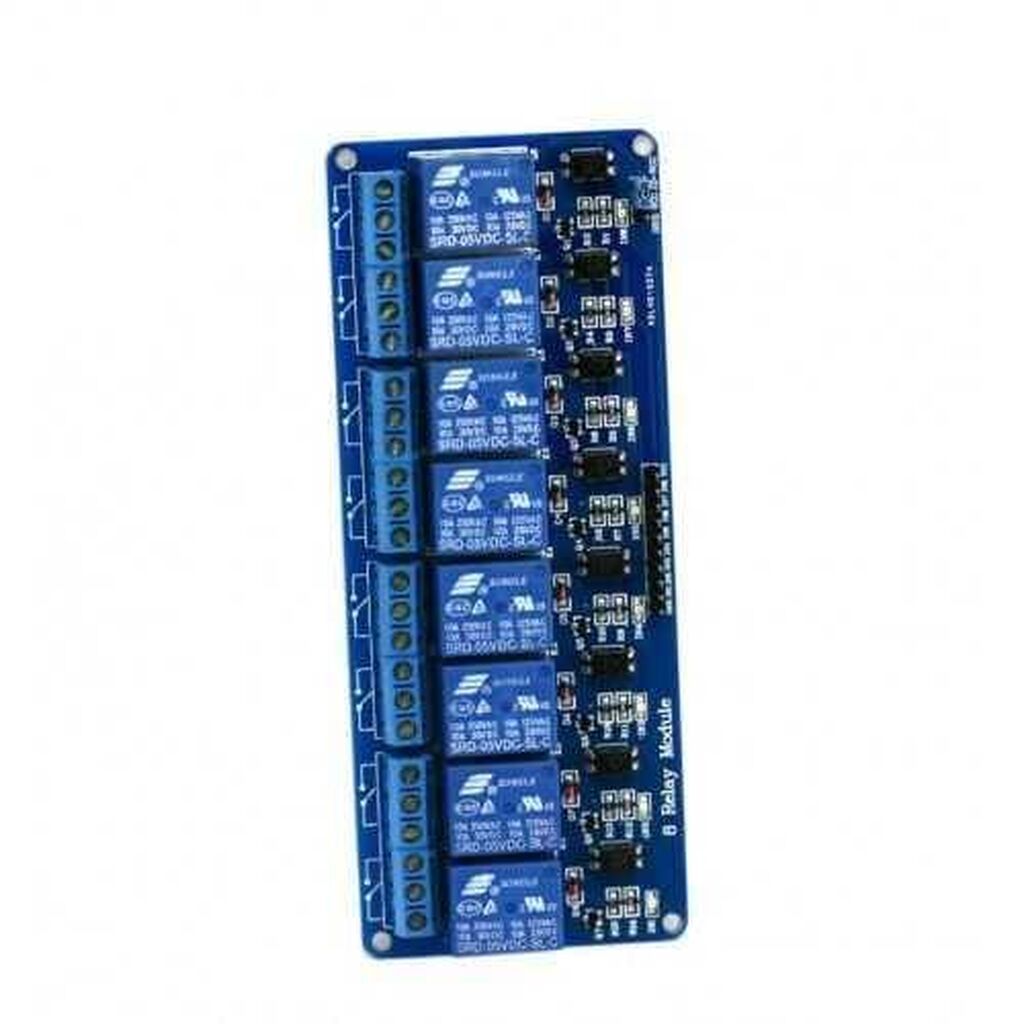 8’li 5V Rele Kartı – 8 Way 5V Relay Module - 8 kanallı rele nəzarət — Avtomobil elektrikası, Bakı (3)