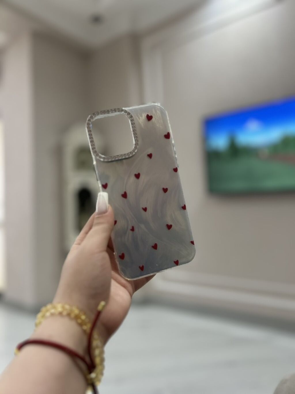 Şəffaf elastik slikon tipli incə parıltılı materialı var 13 pro max — Digər, Bakı
