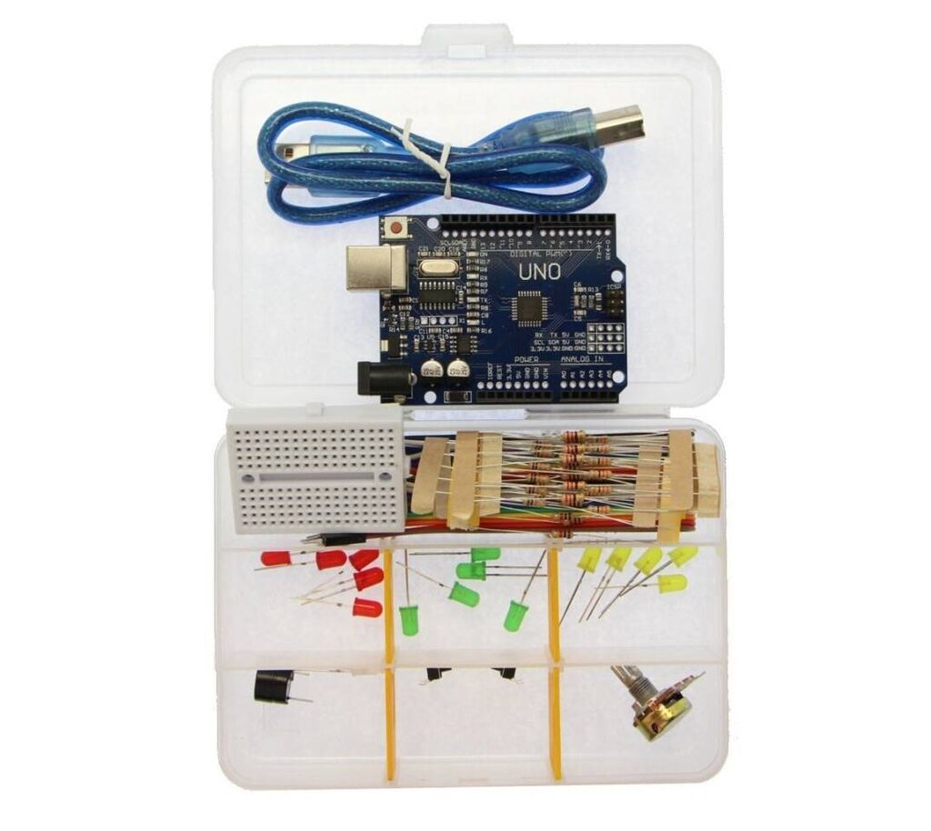Arduino Əsas Başlanğıc Dəsti Bu dəst ilə edə biləcəkləriniz: - IoT — Müxtəlif alət dəstləri, Bakı (4)