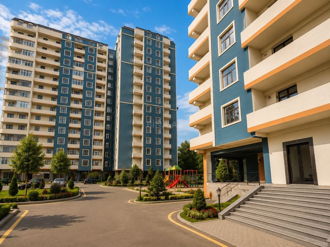 Satılır 1 otaqlı yeni tikili 51.2 m² — Mənzil, Bakı