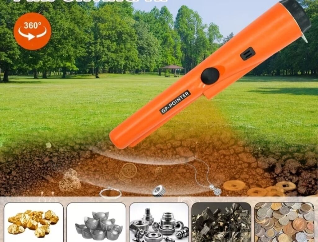 Gp-poınter pinpointer metal detektoru - 360° aşkarlama: ətraflı skan — Metal detektorları, Gəncə