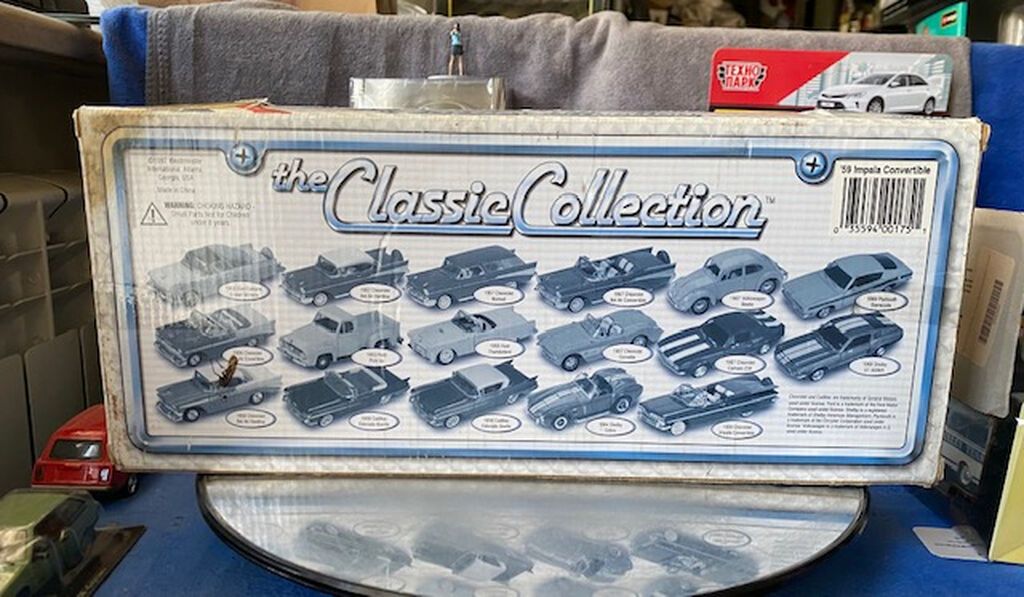 Chevrolet, 1959 il, 1:18, Dəmir, Ödənişli çatdırılma — Modellar, Bakı (2)