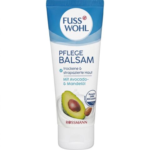Ayaq üçün balzam Fuss Wohl Avokado yağı və Badam, 75 ml — Bakı