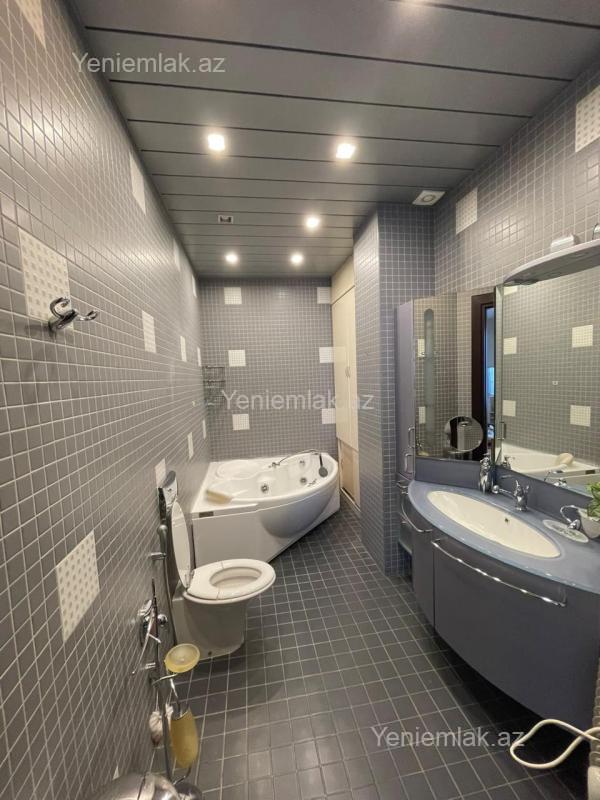 Kirayə 5 otaqlı Bina evi menzil (Yeni tikili), 320 m², Nəsimi rayonu — Mənzil, Bakı (4)