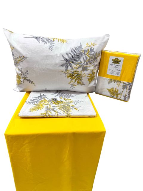 Yataq dəsti Dantelli HBT_00178, yorğan üzü 200x220 sm, mələfə 220x250 sm, yastıq üzü 50x70 sm 2 əd, ikinəfərlik, pambıq - HBT_00178 — Bakı