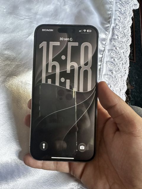 IPhone 15 Pro Max, 256 GB, Gümüşü, Face ID — Digah