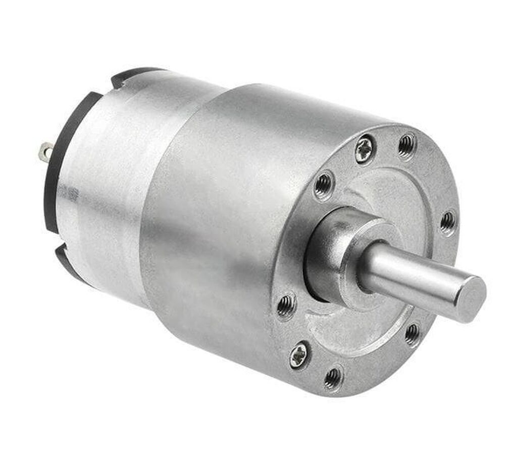 12V 30 RPM 37mm Reduktorlu DC Motor Metal dişli qutulu, yüksək torklu — Transmissiya, Bakı (2)