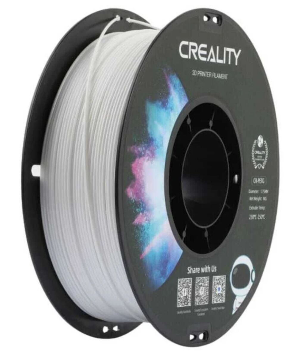 Creality Petg Filament – Ağ, 1 kq Creality şirkətinin orijinal — İstehlak malları və aksesuarlar, Bakı