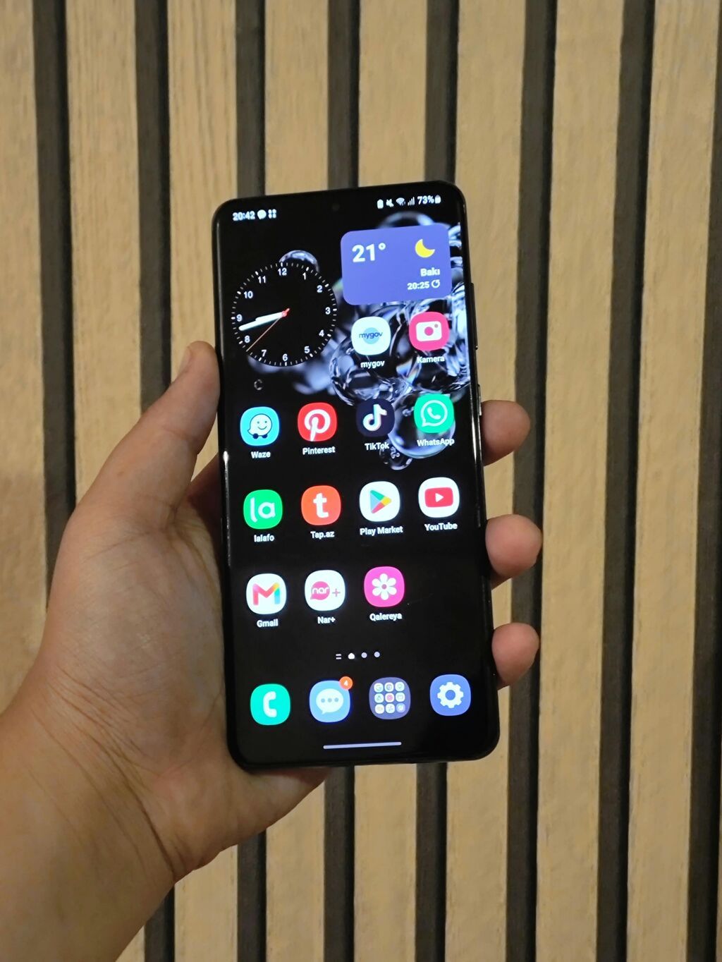 Samsung Galaxy S20 Ultra, 128 GB, rəng - Qara, Zəmanət, Barmaq izi, Simsiz şarj — Samsung, Bakı (2)