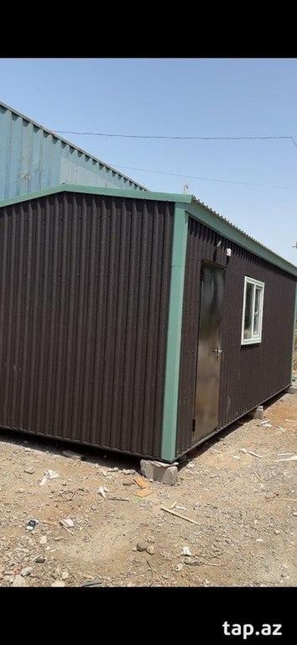 Konteyner Konteyner olculeri eni 3 met uzunu 7 met Karkaz qutu — Hazır konstruksiyalar, Bakı