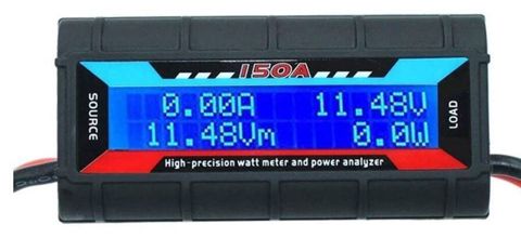 150A Wattmetr Güc Analizatoru – 60V İşləmə gərginliyi: 0–60 V DC — Bakı
