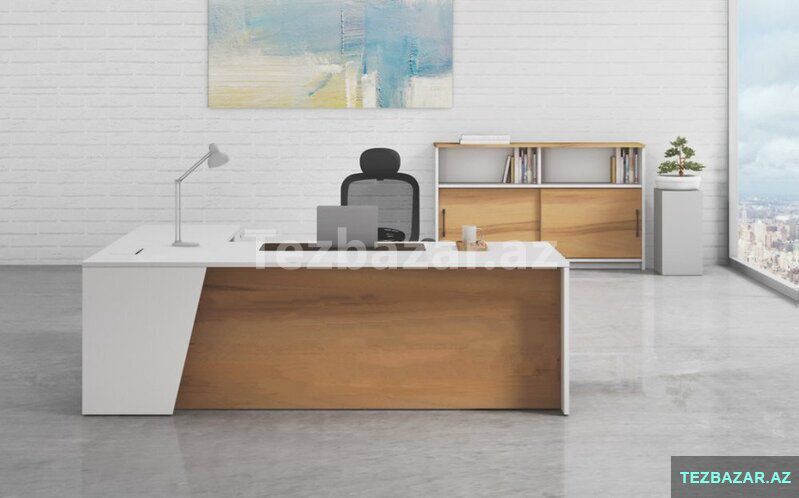 Ofis masası — Saxlama mobilyası, Bakı (2)