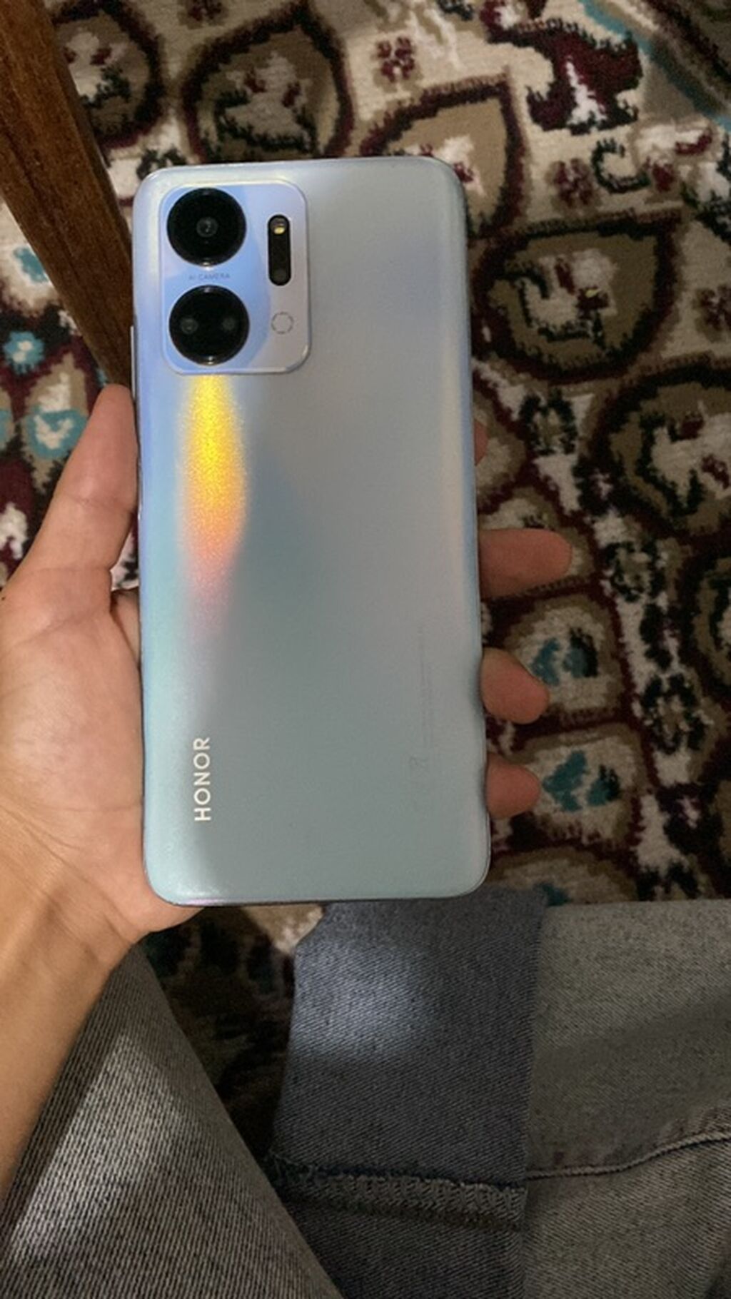 Honor X7a, 128 GB, rəng - Gümüşü, Barmaq izi — Honor, Şirvan (4)