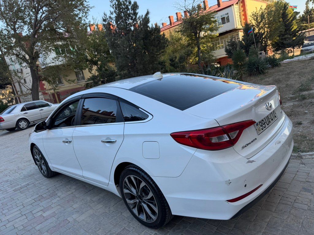 Hyundai Sonata, 2.0 L, 2015 il, 231 000 km 99-UA-414 — Avtomobillər, Bakı (9)