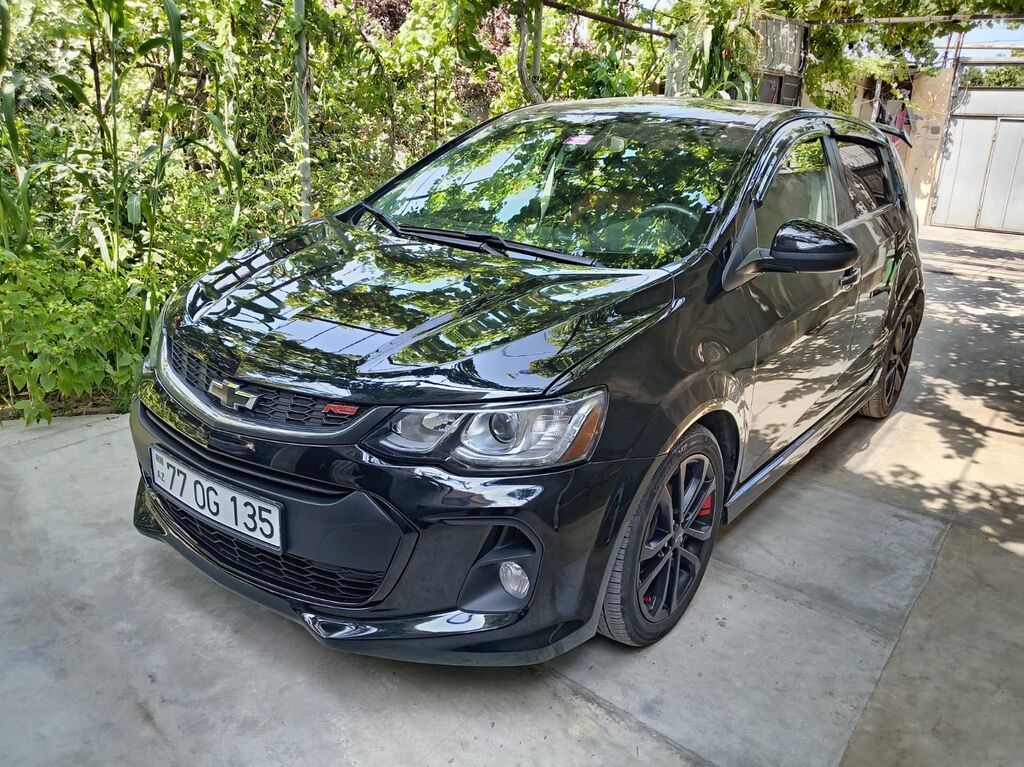Chevrolet Aveo RS, 5 qapılı hatchback 2018-ci il alış, 92 500 km 77-OG-135 — Avtomobillər, Bakı (2)