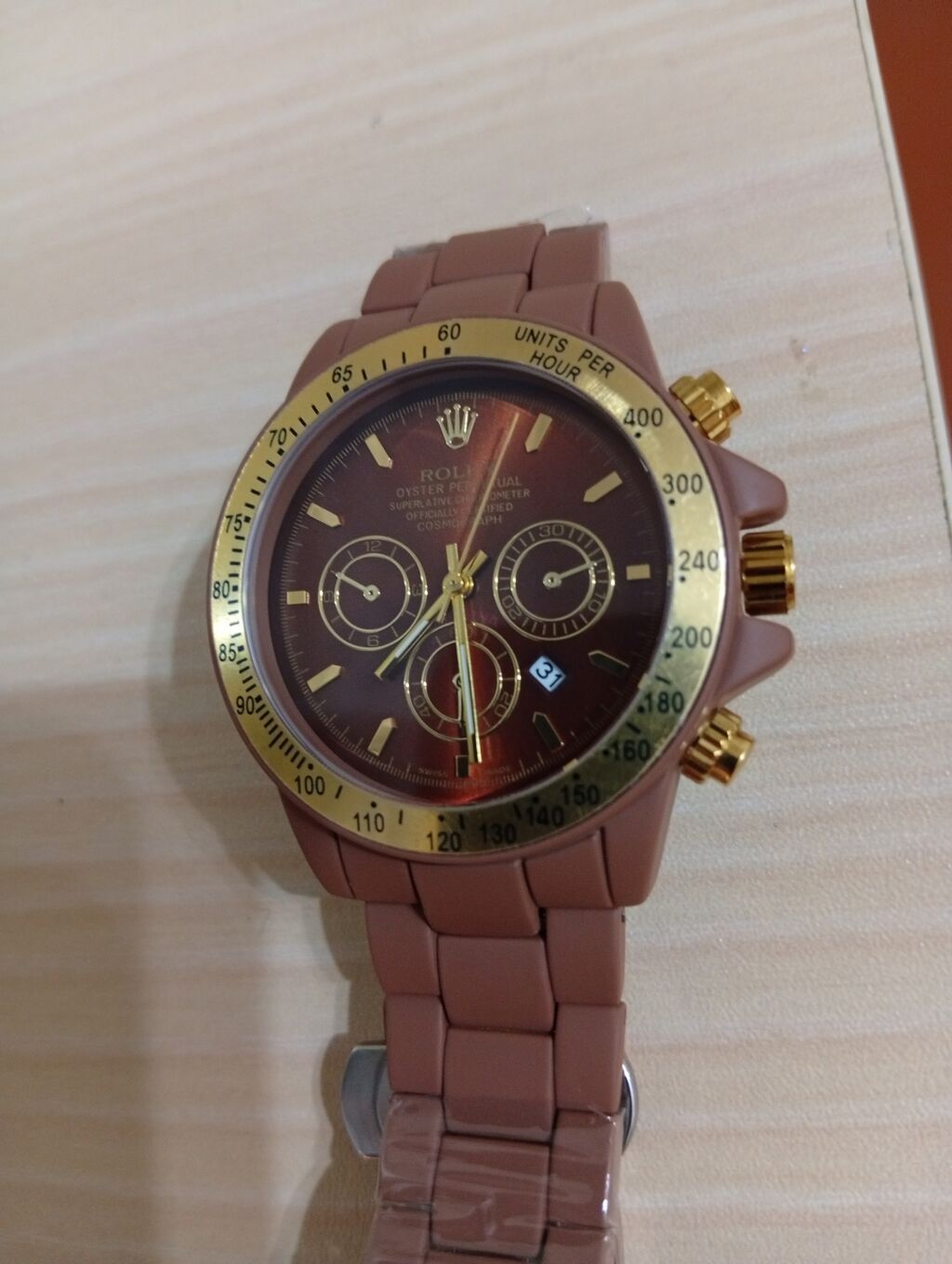 Yeni, Qol saatı, Rolex, rəng - Qəhvəyi — Qol saatları, Bakı (4)