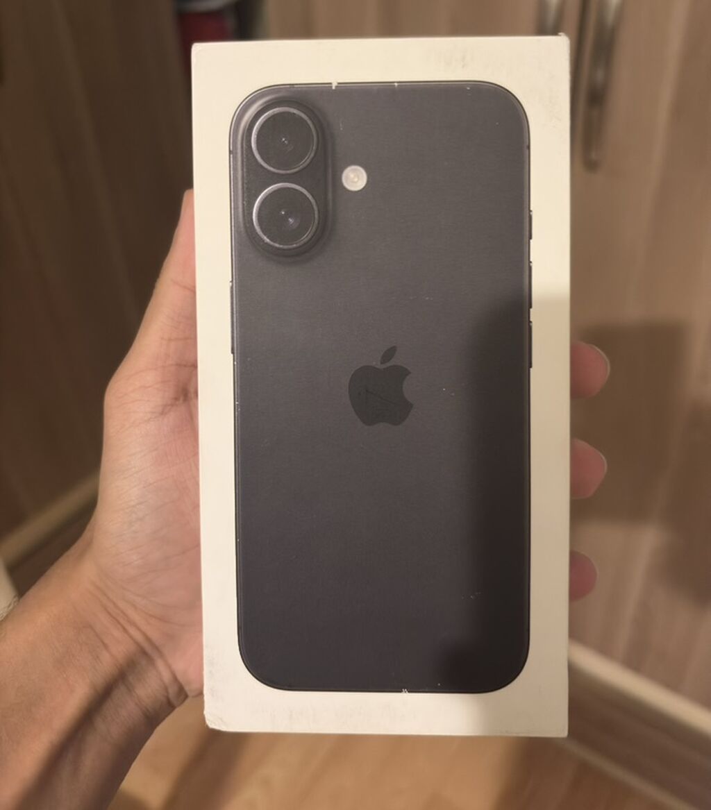 IPhone 16, 128 GB, Qara, Face ID — Apple iPhone, Bakı (8)
