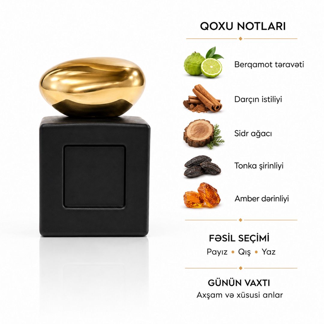 Nuance Perfume Gumın kişilər üçün ətir suyu 50 ml — Mallar, Bakı (3)