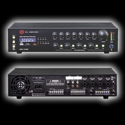Show MPA-120RS Echo – Professional P.A. gücləndirici Xüsusiyyətlər — Lənkəran