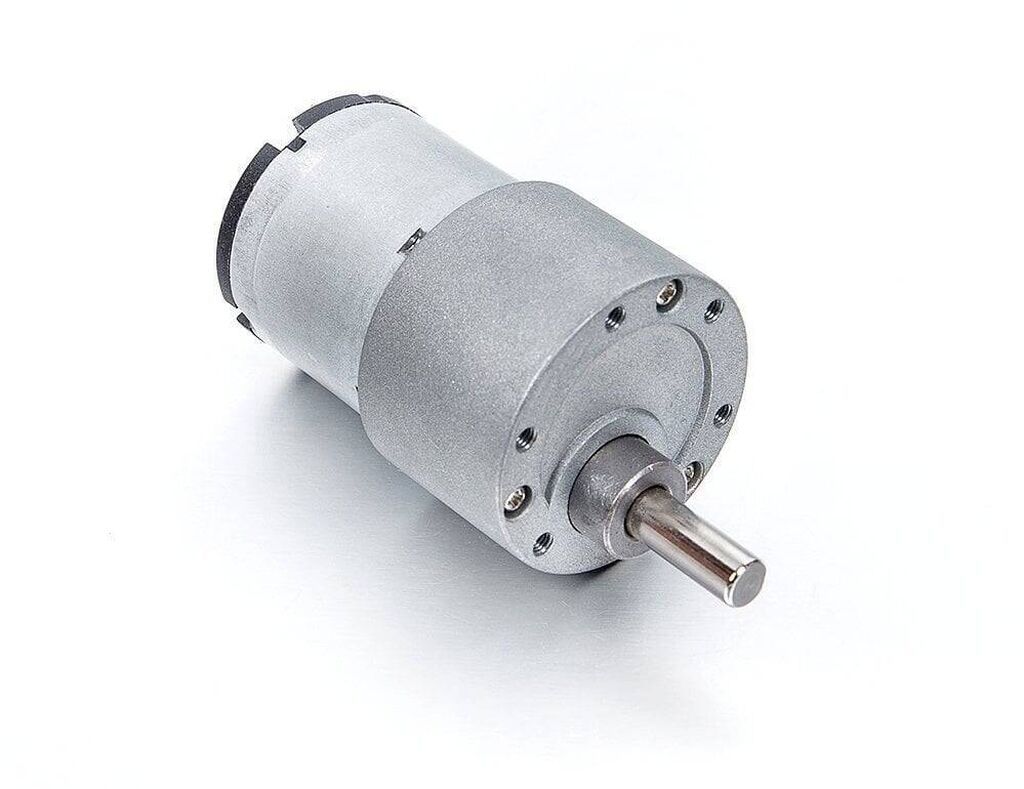 12V 30 RPM 37mm Reduktorlu DC Motor Metal dişli qutulu, yüksək torklu — Transmissiya, Bakı (4)