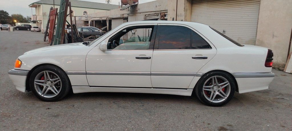 Mercedes C 230, 2.3 L, 2000 il, 398 200 km 90-RH-807 — Avtomobillər, Bakı (11)