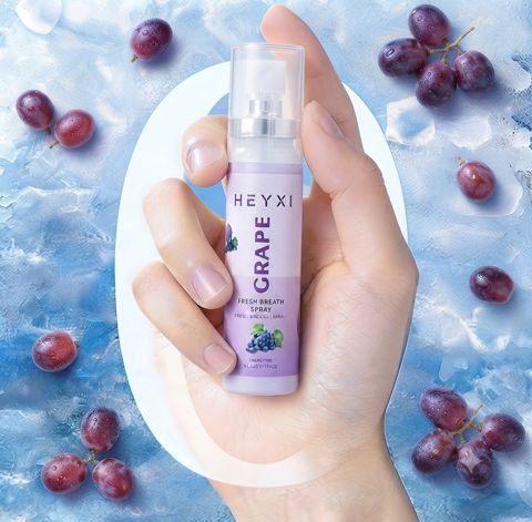 Nəfəs təravətləndiricisi Heyxı, Grape, Üzüm, Təravətləndirici / Antibakterial — Bakı