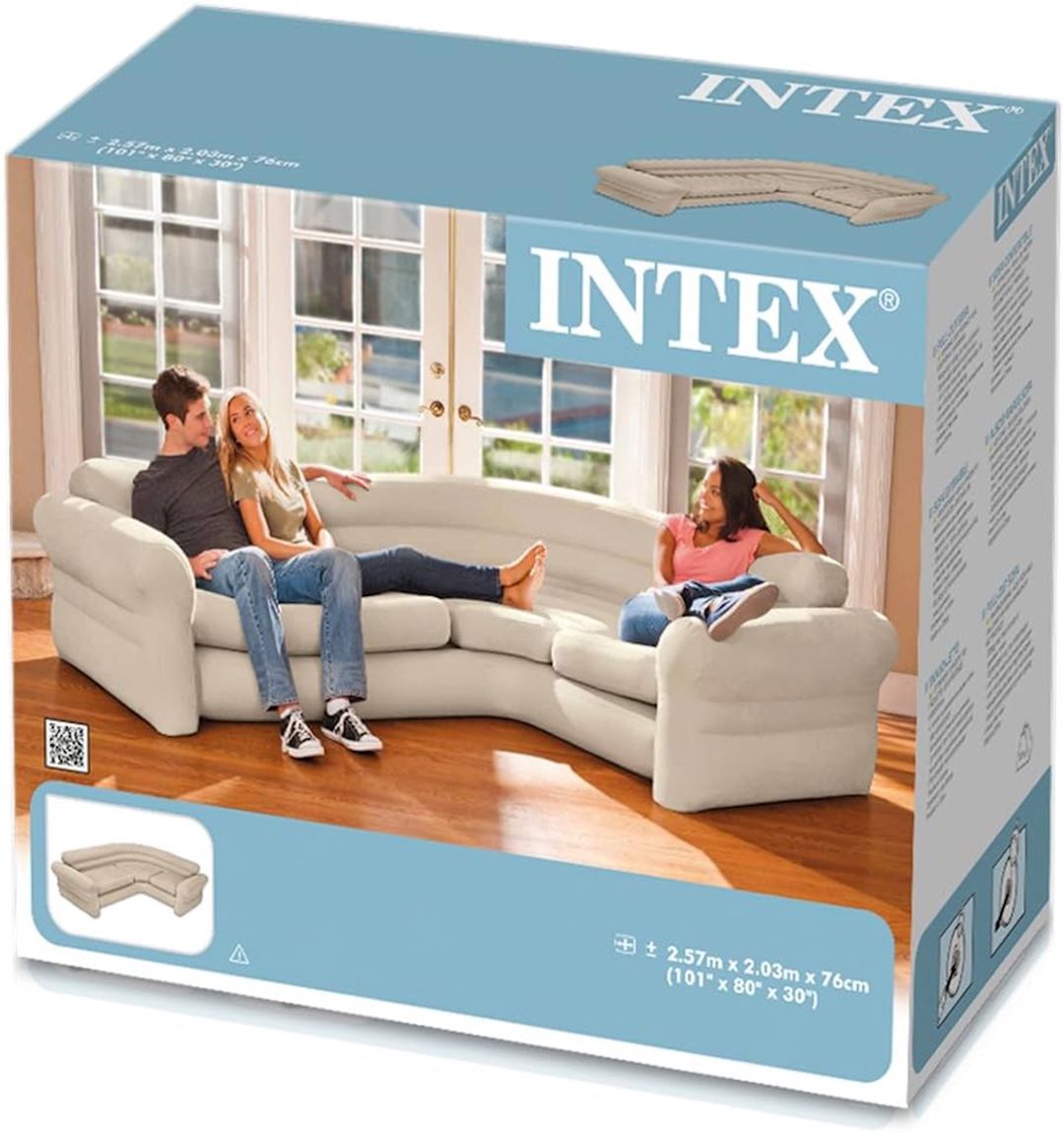 Şişmə divan Intex 68575, 257x203x76 см — Mallar, Bakı (2)