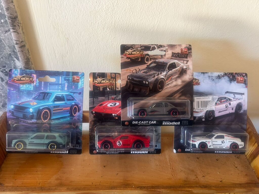 Oyun maşınları dəsti – metal die-cast modellər Məhsul tərkibi: - 4 — Oyuncaq nəqliyyatı, Bakı (5)