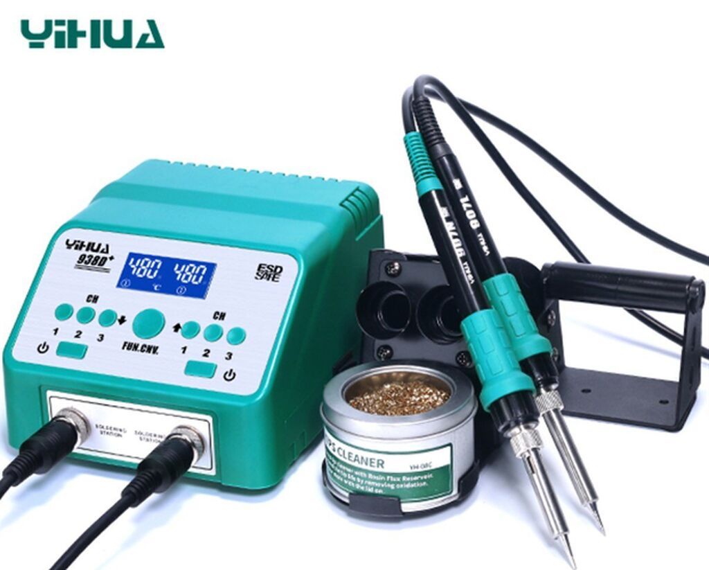 Yıhua 938D+ Yeni Versiya Antistatik LCD Ekranlı Lehimləmə Stansiyası — Lehimlə avadanlığı, Bakı (3)