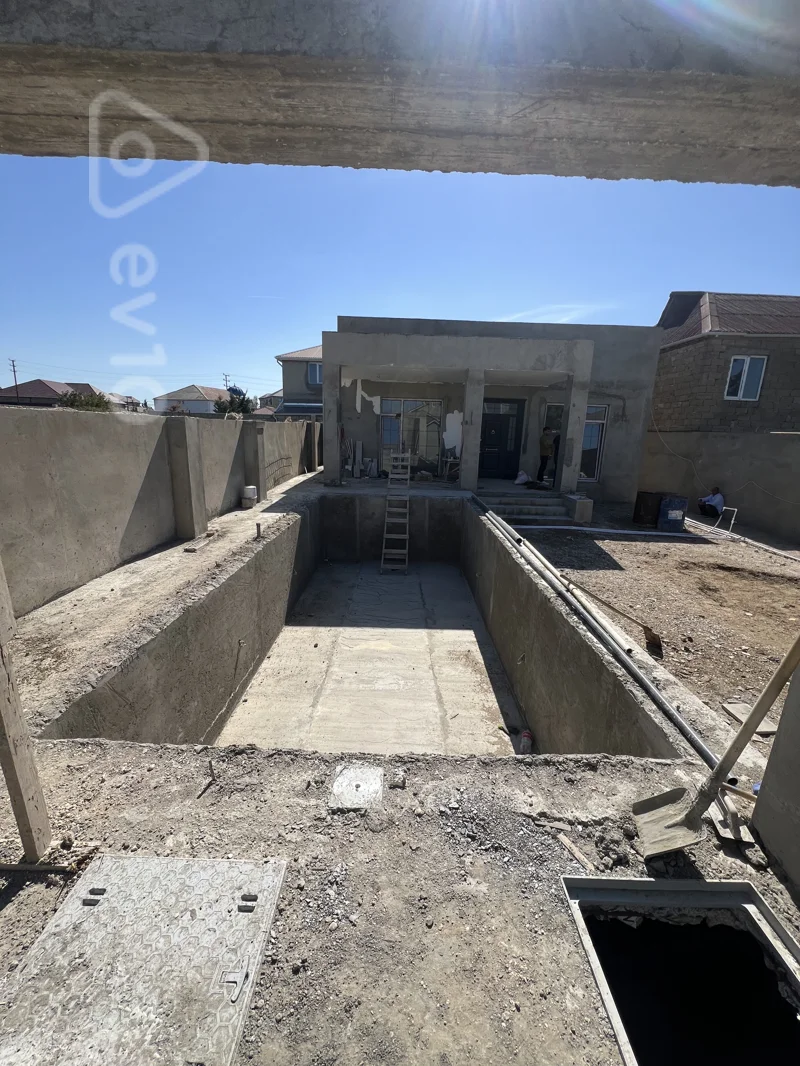 4 otaqlı həyət evi, 130 m², Xezer Rayonu Buzovna Qesebesi 40 kuce Qosa Qala restoranin arxasi — Ev, villa, Bakı (3)