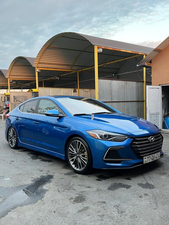 Hyundai Elantra, 1.6 L, 2017 il, 135 000 km 77-QO-414 — Avtomobillər, Zaqatala