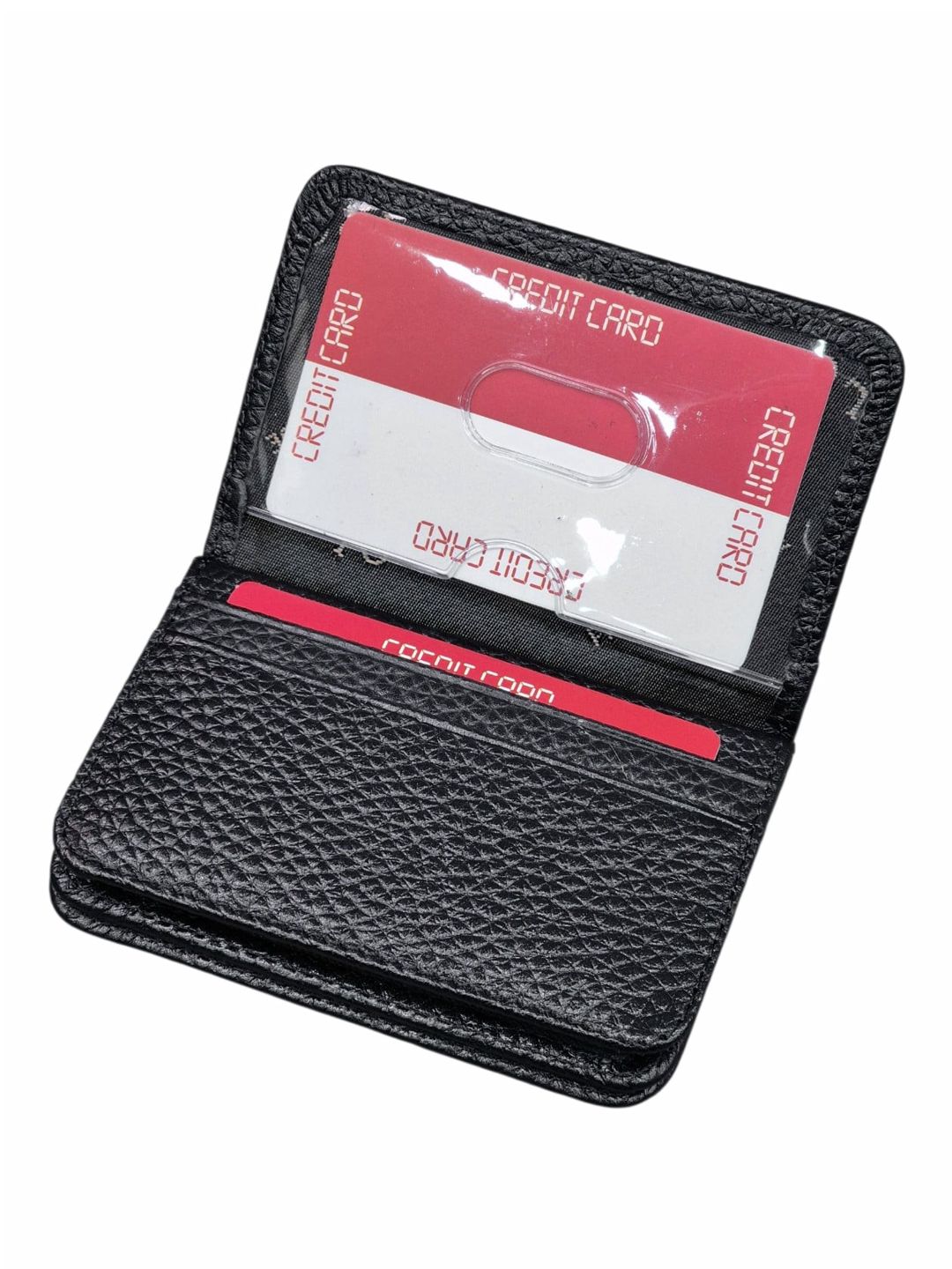 Kredit kartları qabı təbii dəri, uniseks, 8 kart bölməsi, Türkiyə istehsalı, qara - Westpolo_1026-Cardholder_Black — Mallar, Bakı (3)