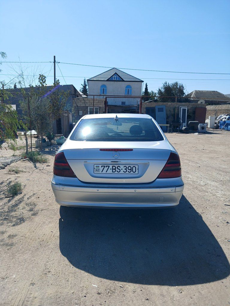 Mercedes E 220, 2.2 L, 2002 il, 861 000 km 77-BS-390 — Avtomobillər, Bakı (2)