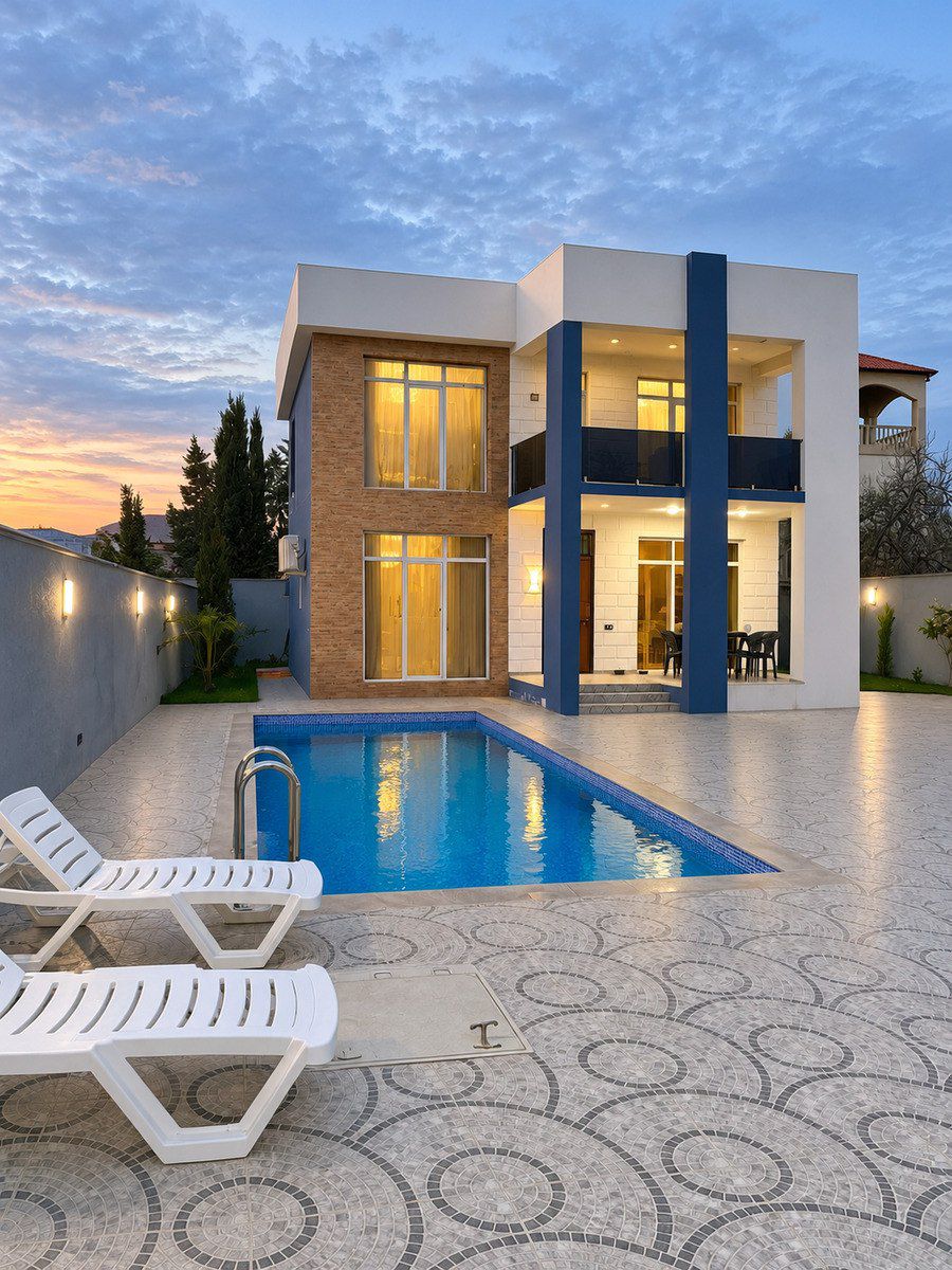 İcarəyə verilir 4 otaqlı həyət evi/bağ evi 250 m² — Ev, villa, Bakı (2)