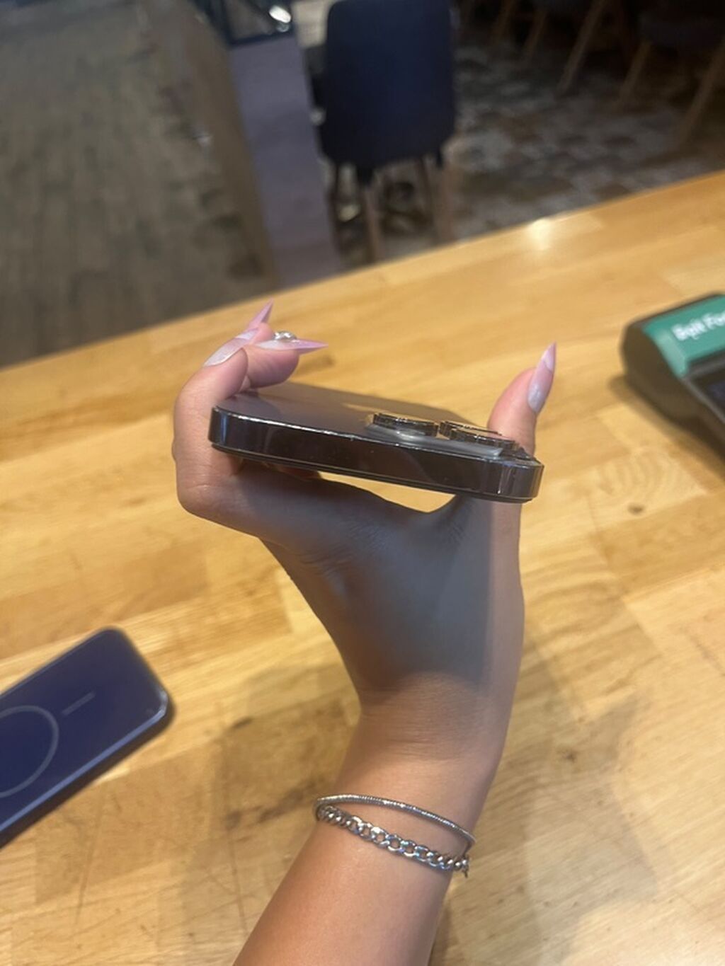 IPhone 14 Pro, Deep Purple, Qırıq — Apple iPhone, Bakı (6)