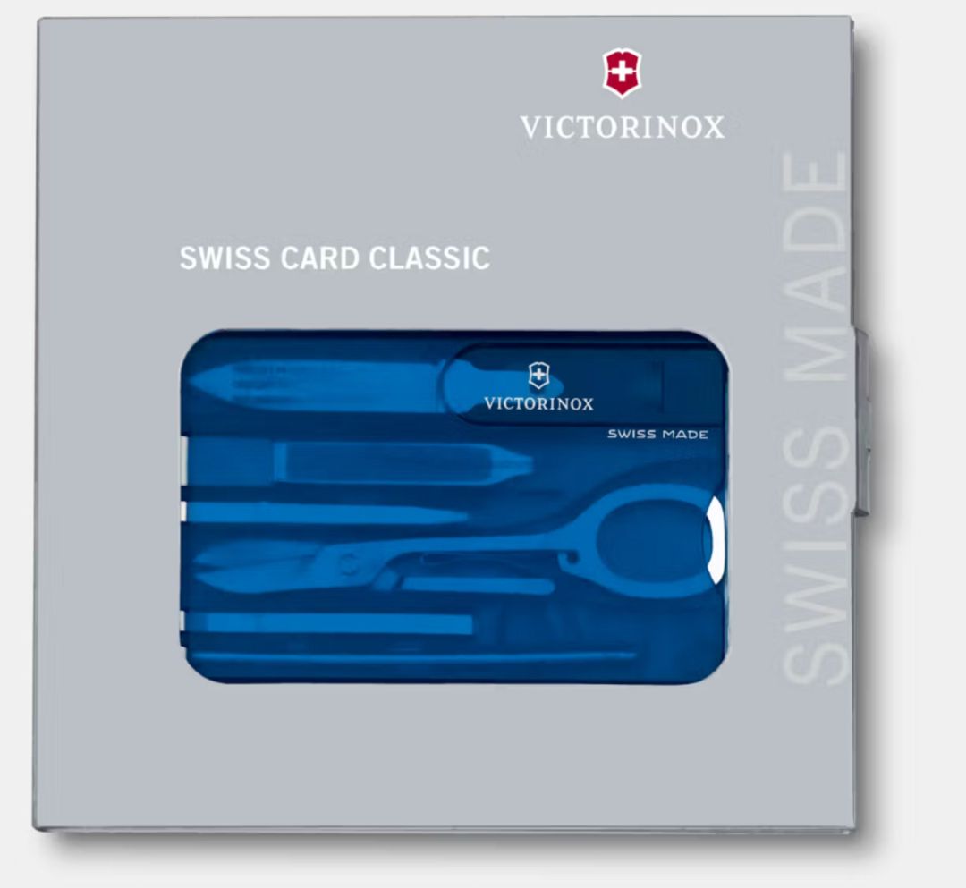 Çoxfunksiyalı dəst Victorinox Swiss Card Classic 0.7122.T2, ABS plastik/paslanmayan polad — Mallar, Bakı (3)