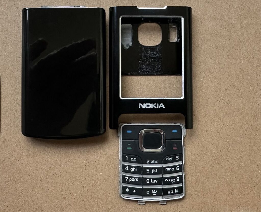Nokia 6500 classik korpusu yenidir üst hissəsi metaldi — Smartfon ehtiyat hissələri, Bakı (2)
