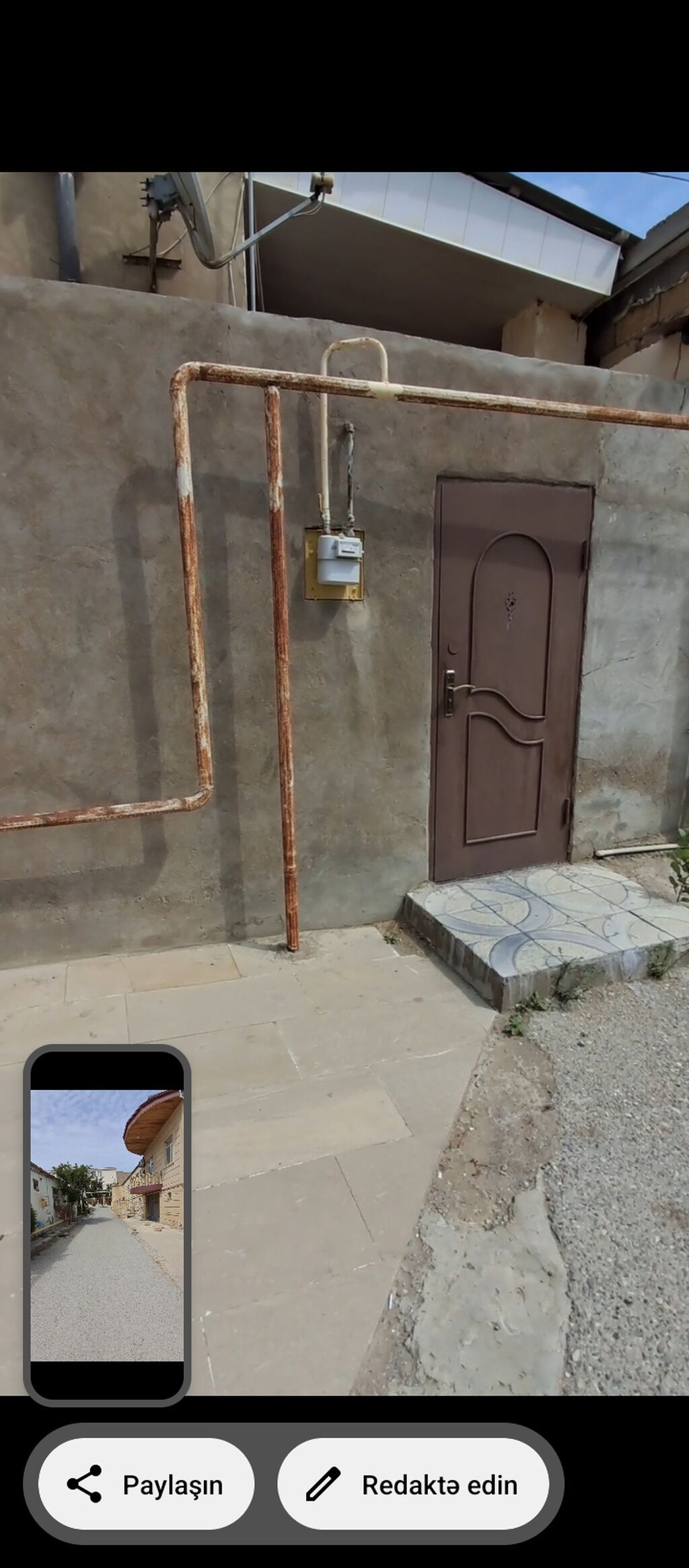 Lökbatanda 233 məktəbin tam qarşısı şəxsi tikili həyət evi satılır — Ev, villa, Bakı (2)