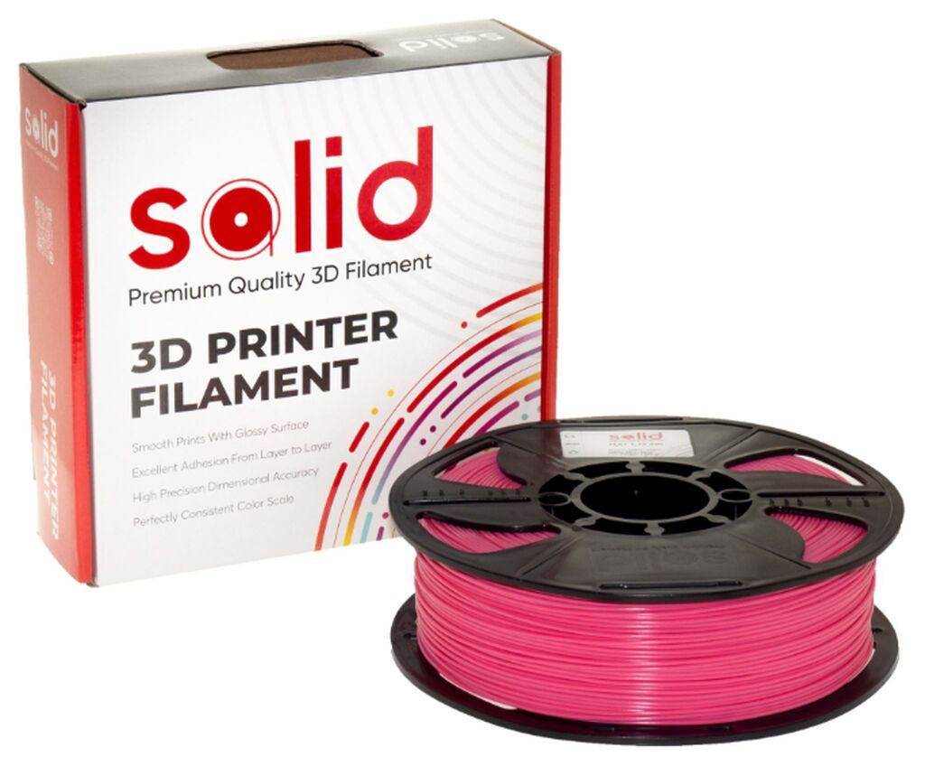 Solid Filament Petg – Çəhrayı, 1 kq (1,75 mm) 3D basqılarınız üçün — İstehlak malları və aksesuarlar, Bakı (3)