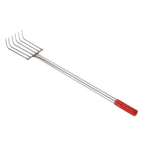 Dırmıq, metal/plastik, qırmızı — Bakı