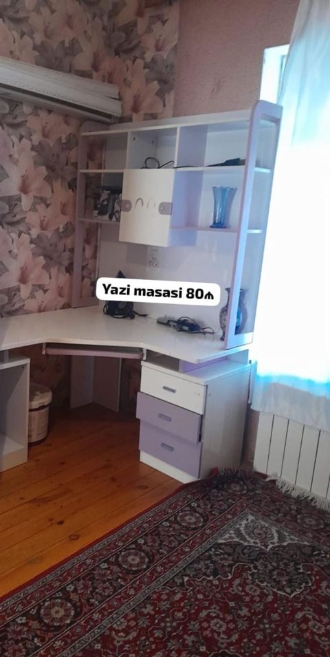 *Yazi Masasi 80₼* *ünvan Hövsan z⁹⁰kod8491* — Min bir xirdavat dunyasi — Furniture